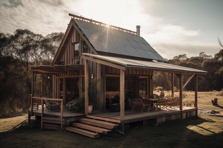 Tiny off grid cottage